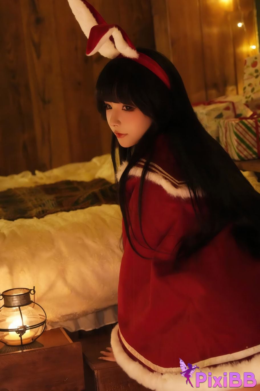 Cosplayer yuuhui Yuhui Christmas Special confession night PixiBB.COM 074