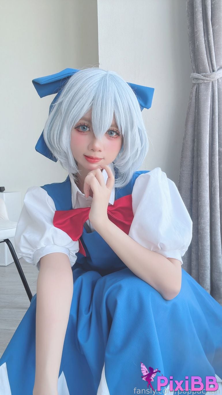Cosplayer PoppaChan Cirno PixiBB.COM 002