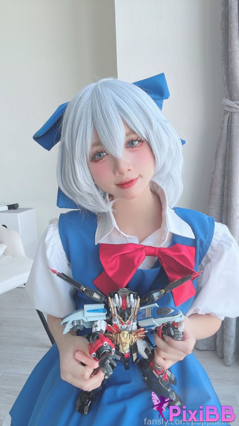 Cosplayer PoppaChan Cirno PixiBB.COM 003