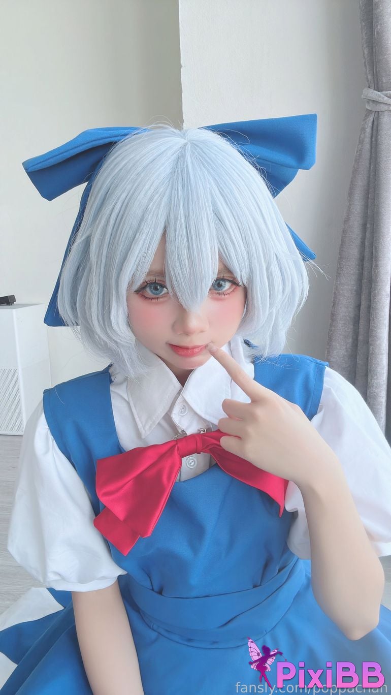 Cosplayer PoppaChan Cirno PixiBB.COM 005