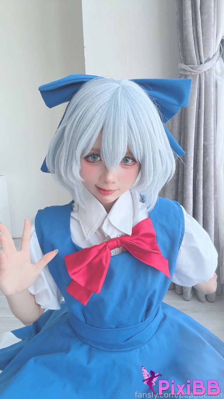 Cosplayer PoppaChan Cirno PixiBB.COM 006