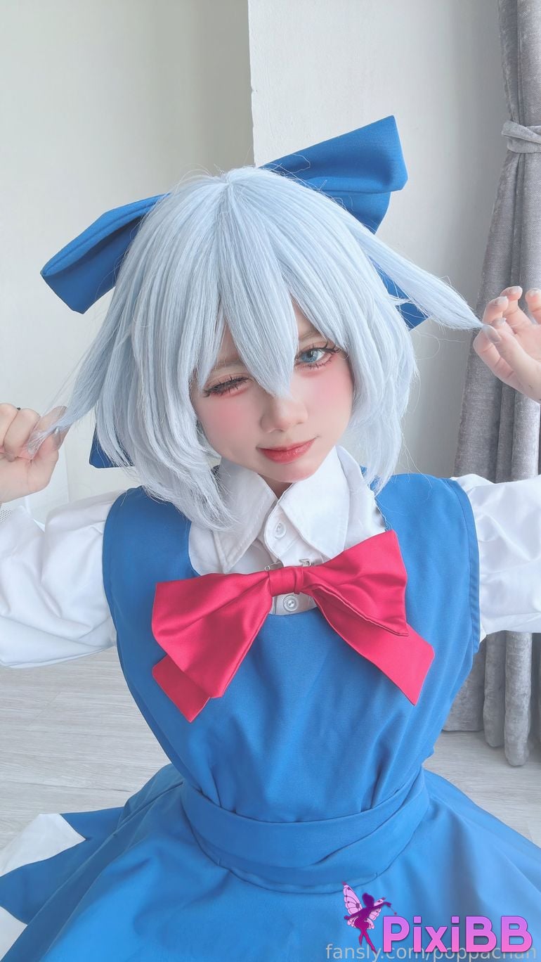 Cosplayer PoppaChan Cirno PixiBB.COM 007