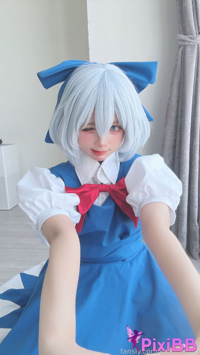 Cosplayer PoppaChan Cirno PixiBB.COM 008