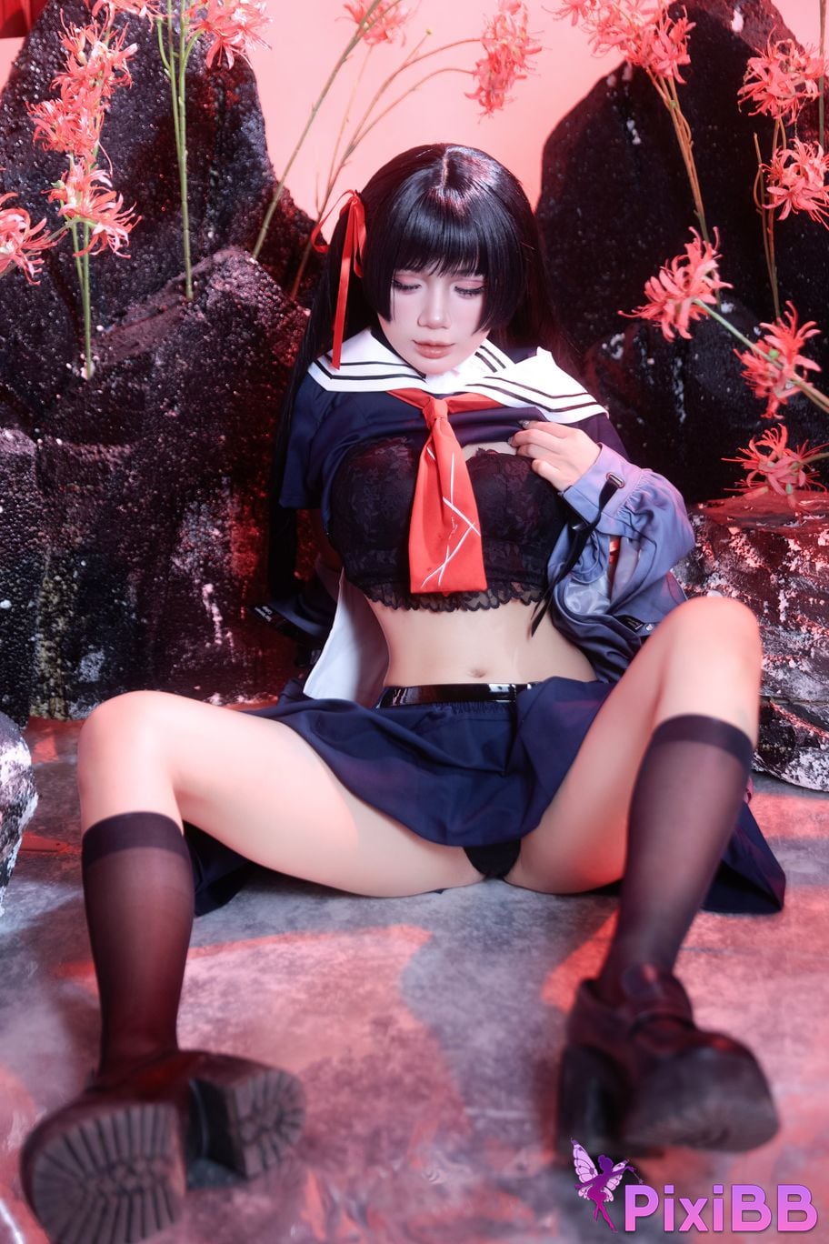 Cosplayer PoppaChan Ming Chao Chisaki PixiBB.COM 017