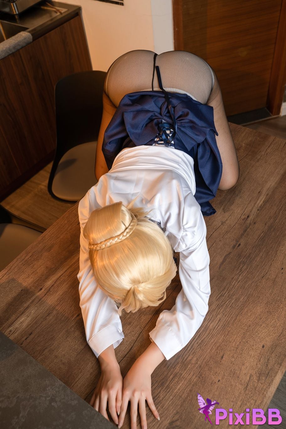 Cosplayer PoppaChan Artoria Pendragon Fate PixiBB.COM 002