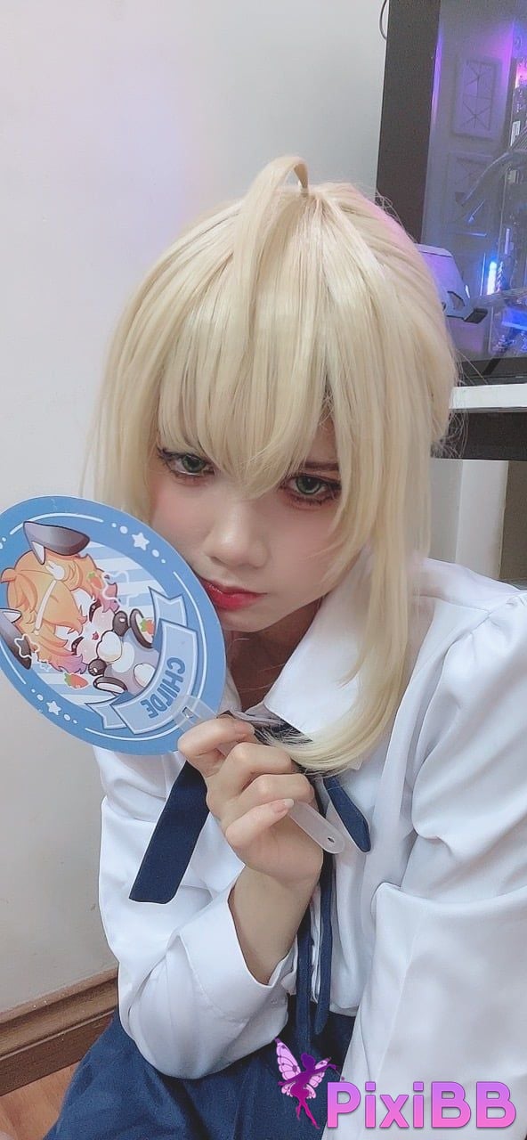 Cosplayer PoppaChan Artoria Pendragon Fate PixiBB.COM 015