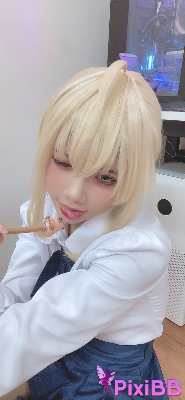 Cosplayer PoppaChan Artoria Pendragon Fate PixiBB.COM 066