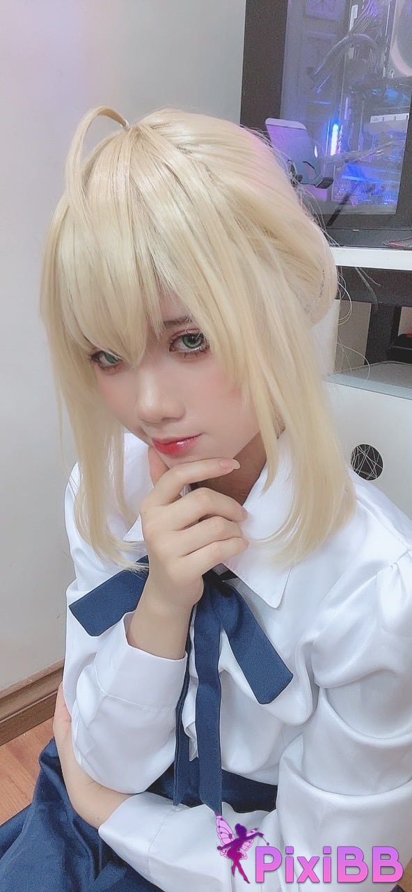 Cosplayer PoppaChan Artoria Pendragon Fate PixiBB.COM 113