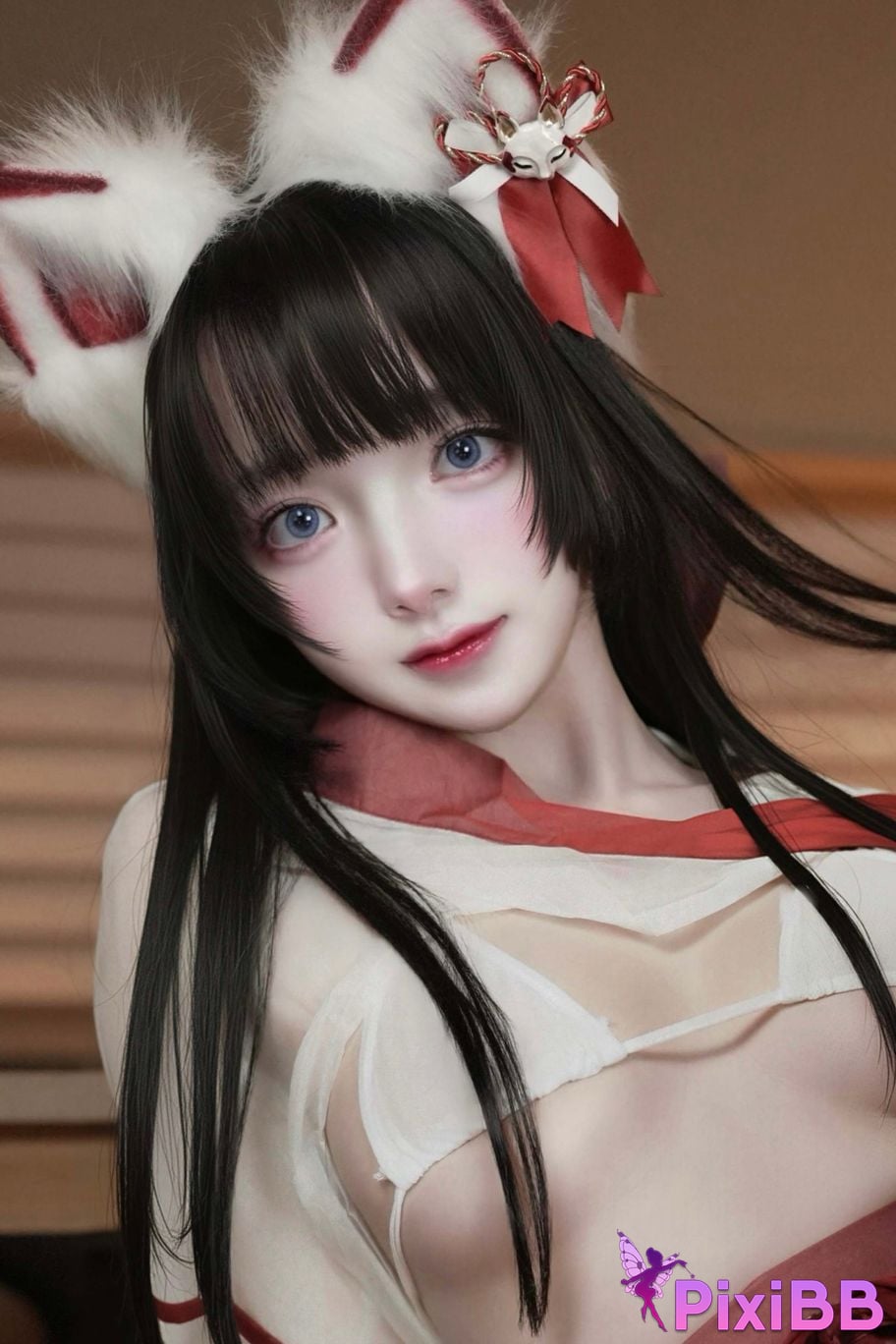 Cosplayer Poutia Pooh puutin Fantia 5000 File subscription 2026 Year 1 moon PixiBB.COM 003