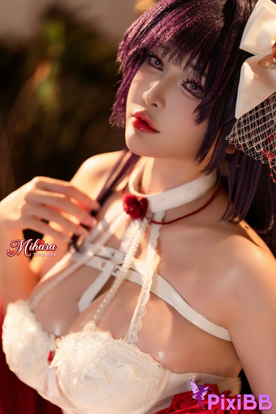 Cosplayer Tiny Asa Mihara Pain Eater NIKKE Nikke goddess of victory Bond Chain PixiBB.COM 013