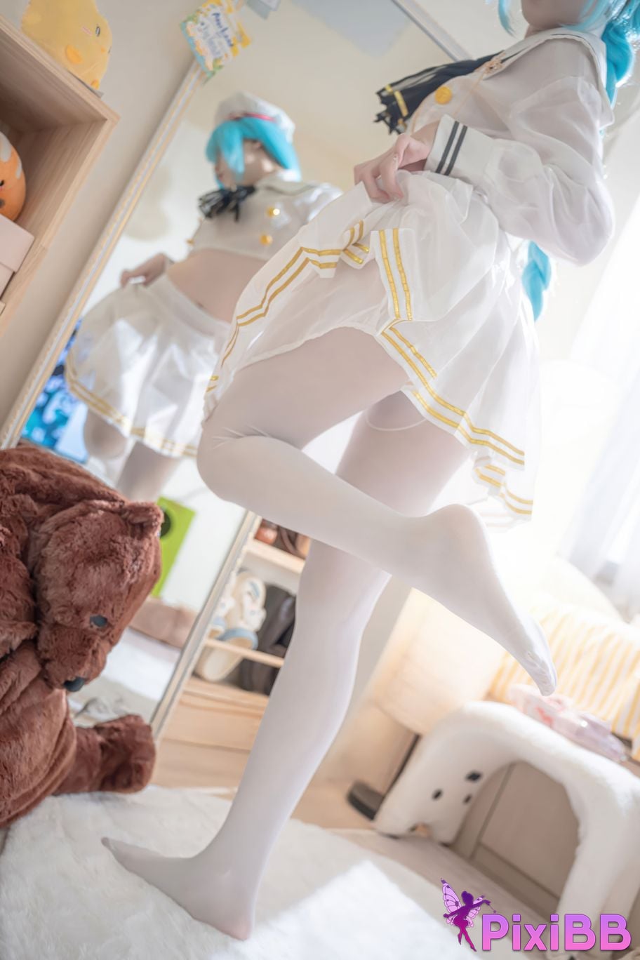 Cosplayer Zhiyue Etsu ko Janus JK azur lane PixiBB.COM 002