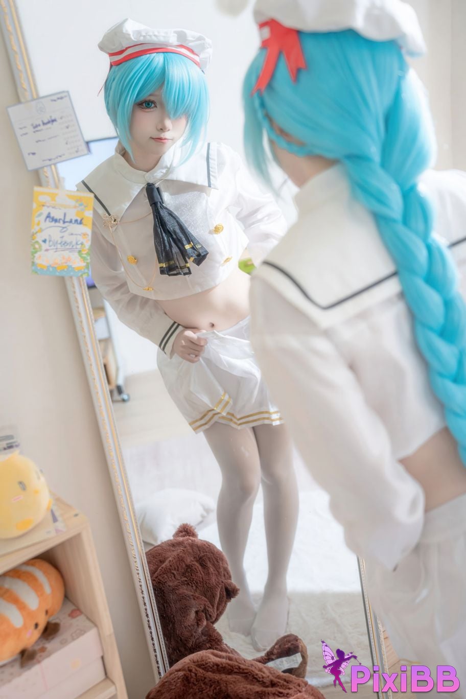 Cosplayer Zhiyue Etsu ko Janus JK azur lane PixiBB.COM 003