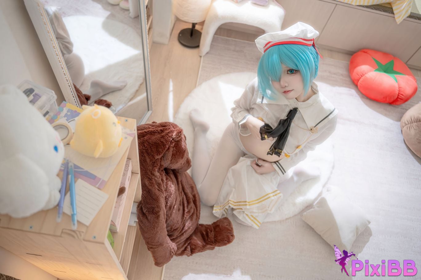 Cosplayer Zhiyue Etsu ko Janus JK azur lane PixiBB.COM 006