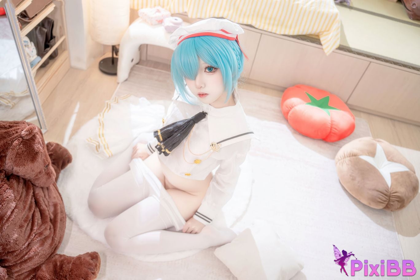 Cosplayer Zhiyue Etsu ko Janus JK azur lane PixiBB.COM 010