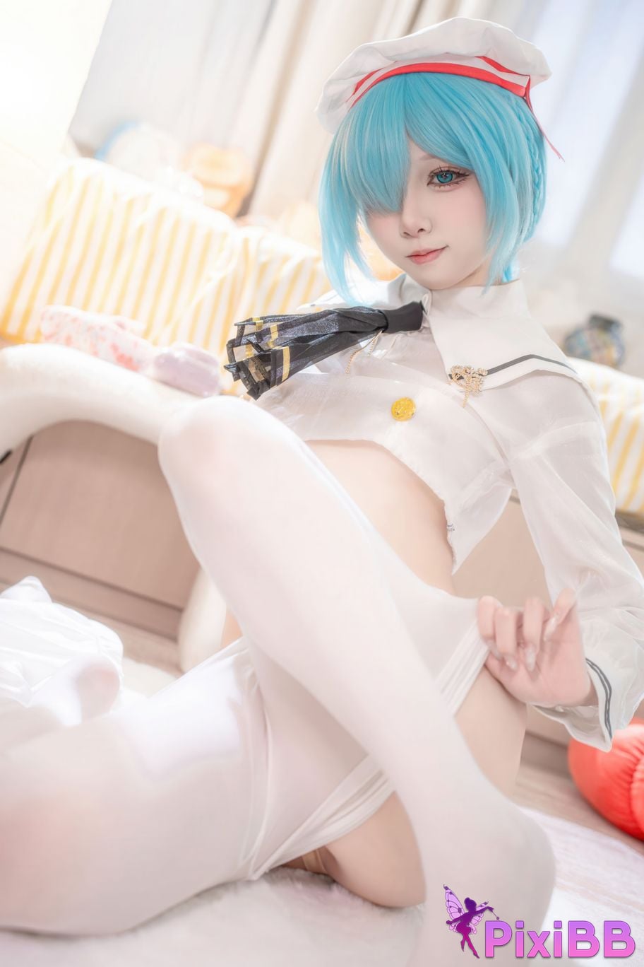 Cosplayer Zhiyue Etsu ko Janus JK azur lane PixiBB.COM 011