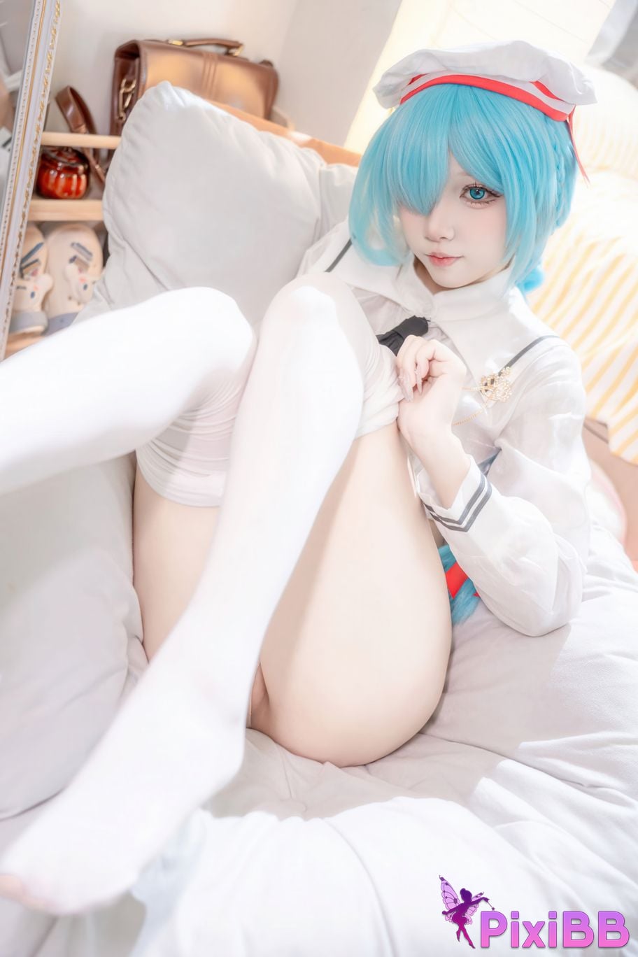 Cosplayer Zhiyue Etsu ko Janus JK azur lane PixiBB.COM 014