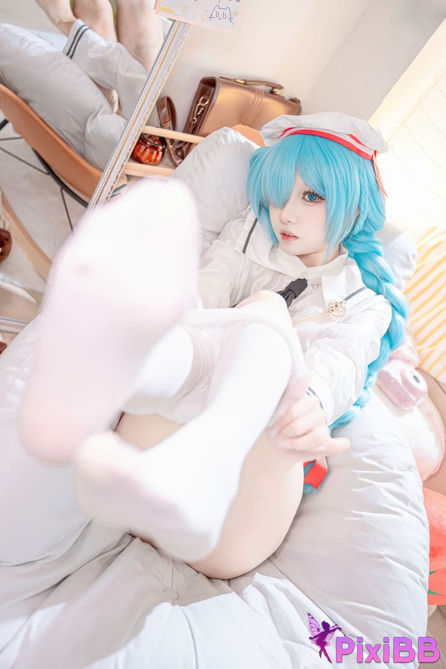 Cosplayer Zhiyue Etsu ko Janus JK azur lane PixiBB.COM 015