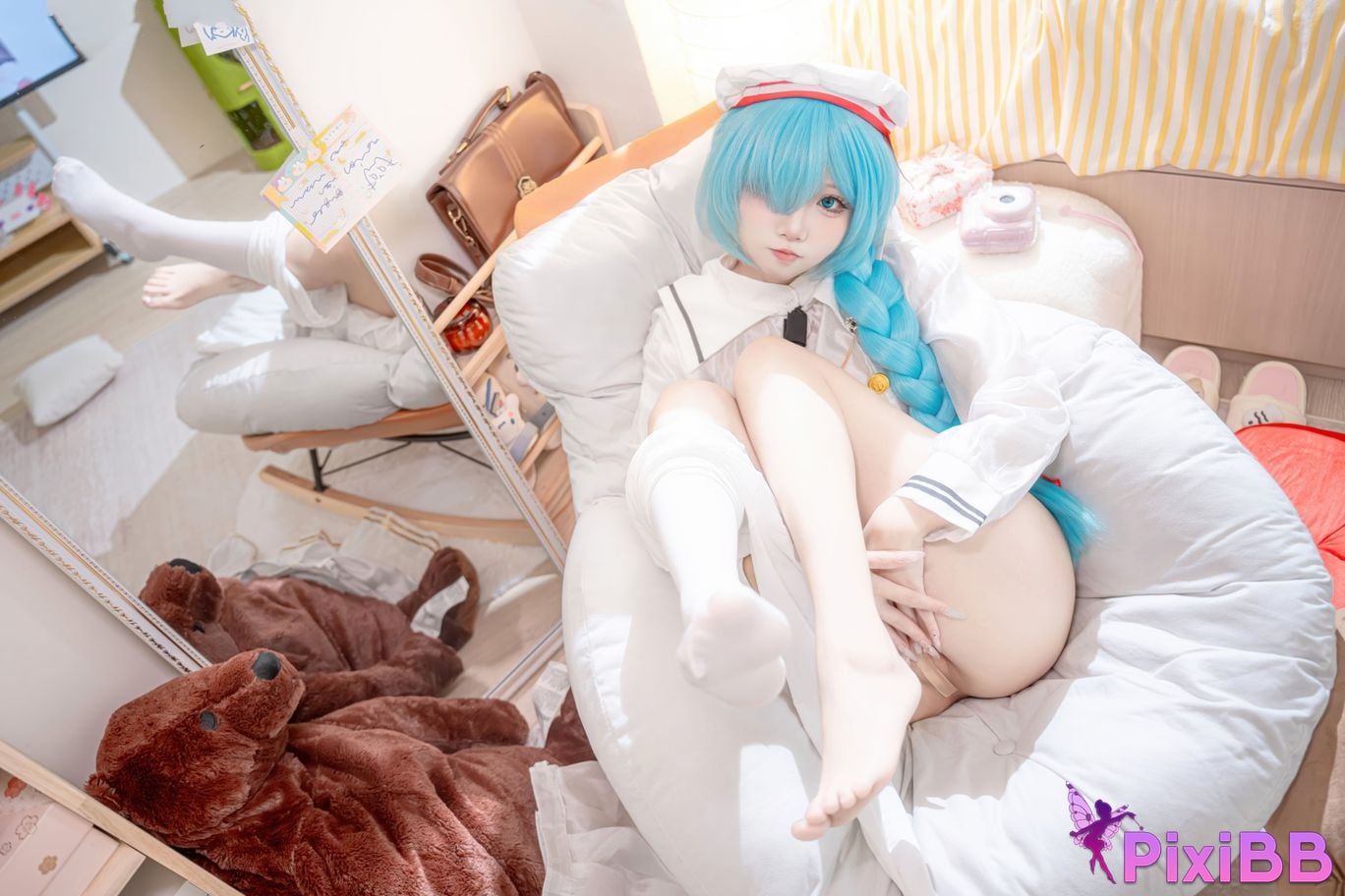 Cosplayer Zhiyue Etsu ko Janus JK azur lane PixiBB.COM 016