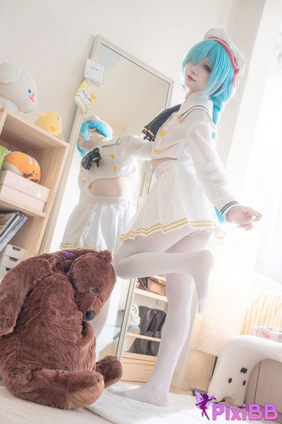 Cosplayer Zhiyue Etsu ko Janus JK azur lane PixiBB.COM 023
