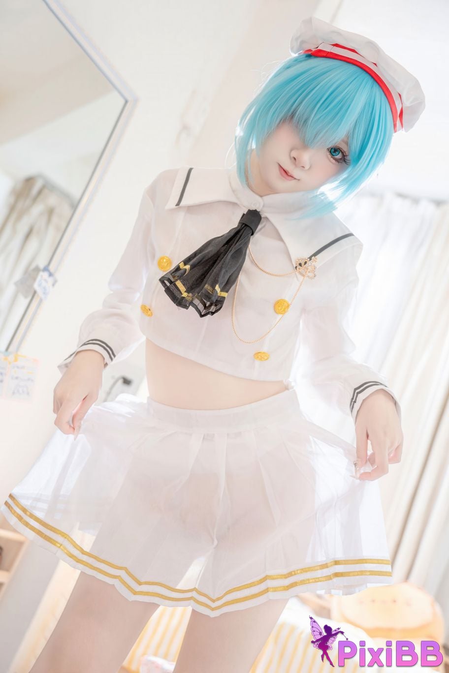 Cosplayer Zhiyue Etsu ko Janus JK azur lane PixiBB.COM 032