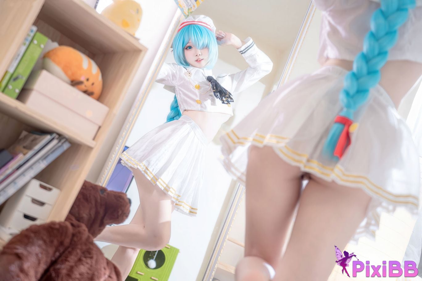 Cosplayer Zhiyue Etsu ko Janus JK azur lane PixiBB.COM 033