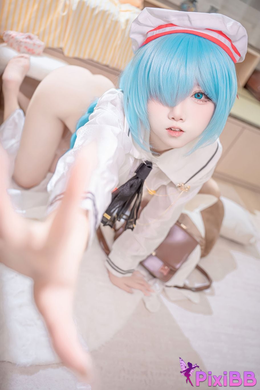 Cosplayer Zhiyue Etsu ko Janus JK azur lane PixiBB.COM 040