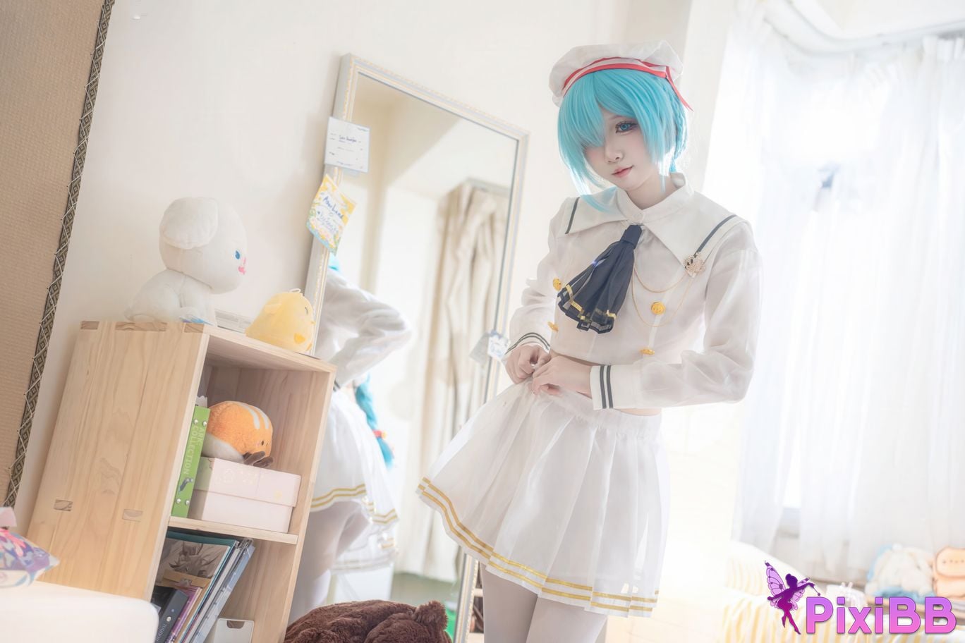 Cosplayer Zhiyue Etsu ko Janus JK azur lane PixiBB.COM 045