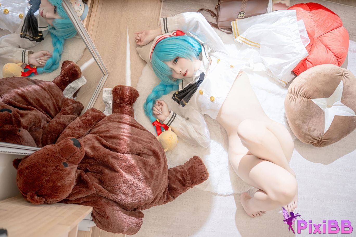 Cosplayer Zhiyue Etsu ko Janus JK azur lane PixiBB.COM 048