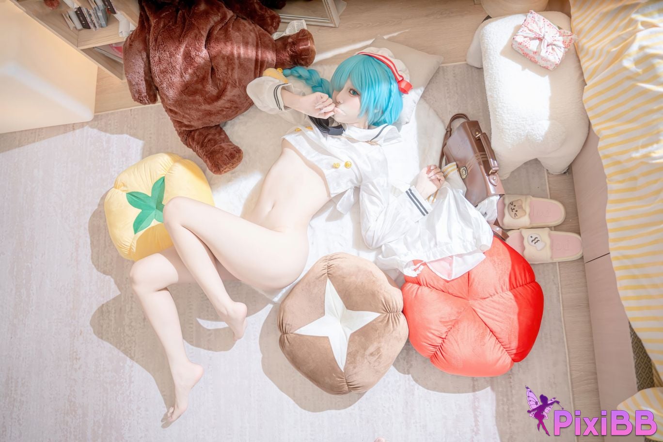 Cosplayer Zhiyue Etsu ko Janus JK azur lane PixiBB.COM 052