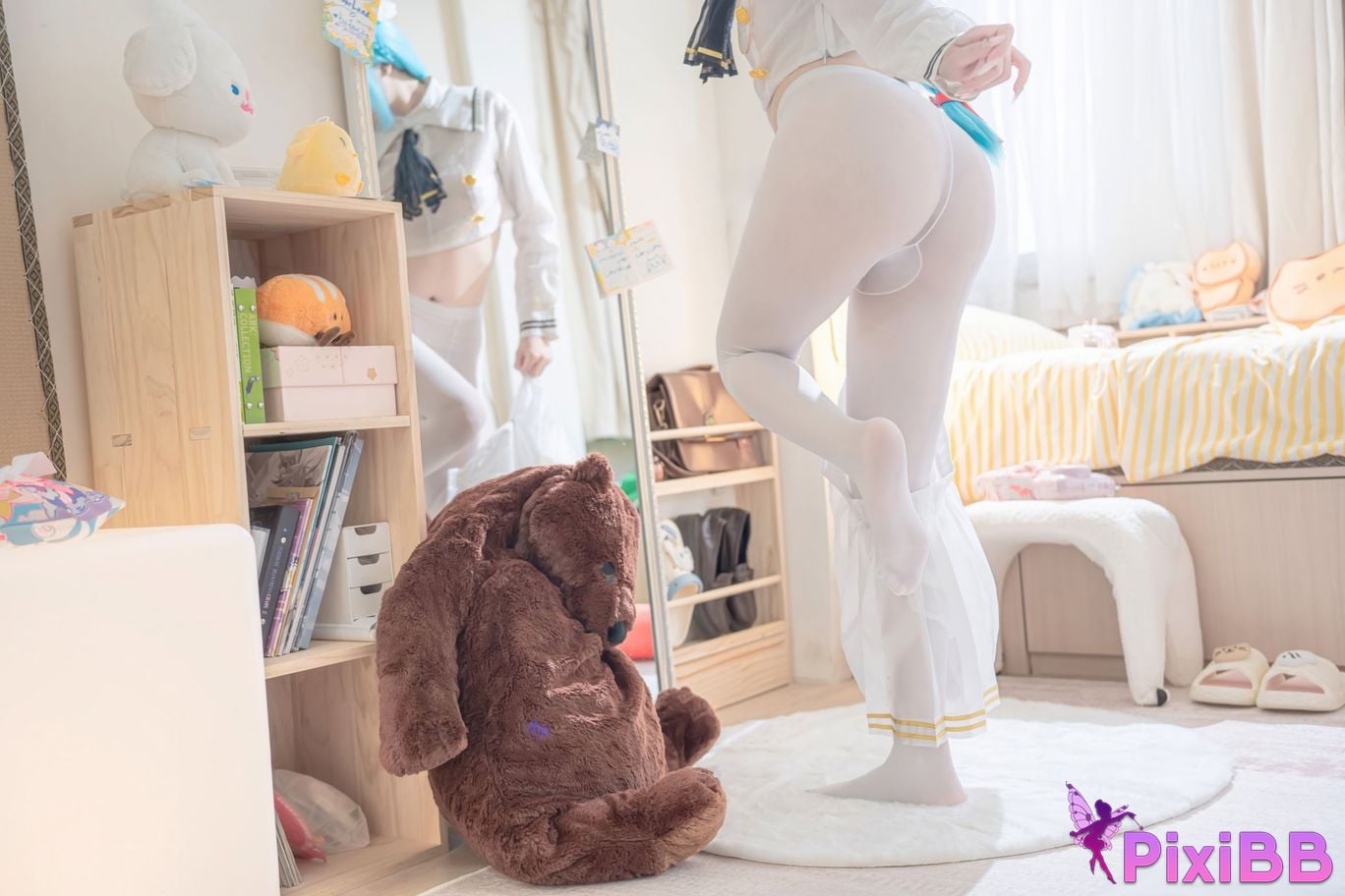 Cosplayer Zhiyue Etsu ko Janus JK azur lane PixiBB.COM 055