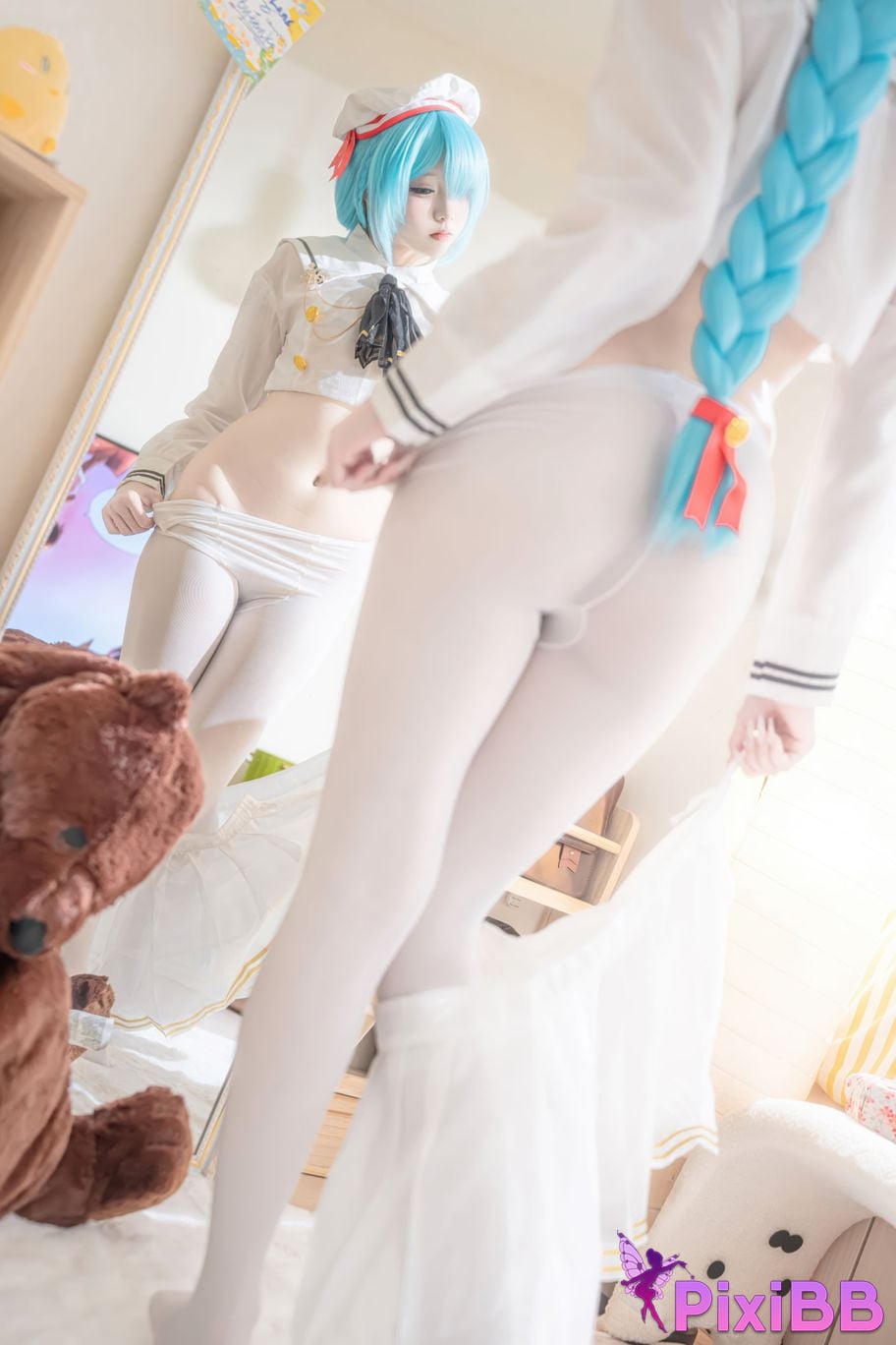 Cosplayer Zhiyue Etsu ko Janus JK azur lane PixiBB.COM 058