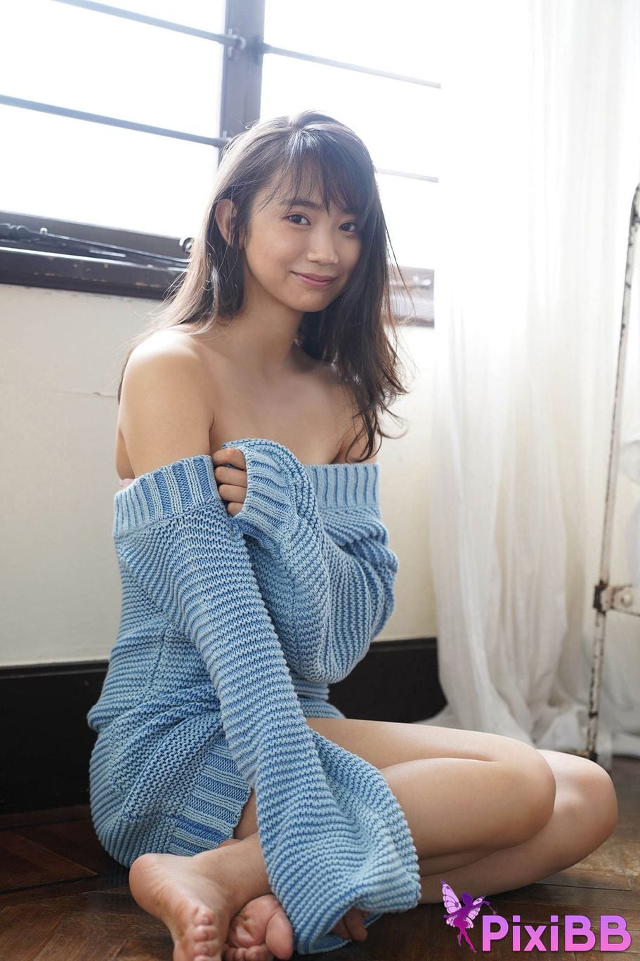 Japanese Idol Nanako Aizawa Gravure chan wants to go viral Yanmaga digital photo book PixiBB.COM 140