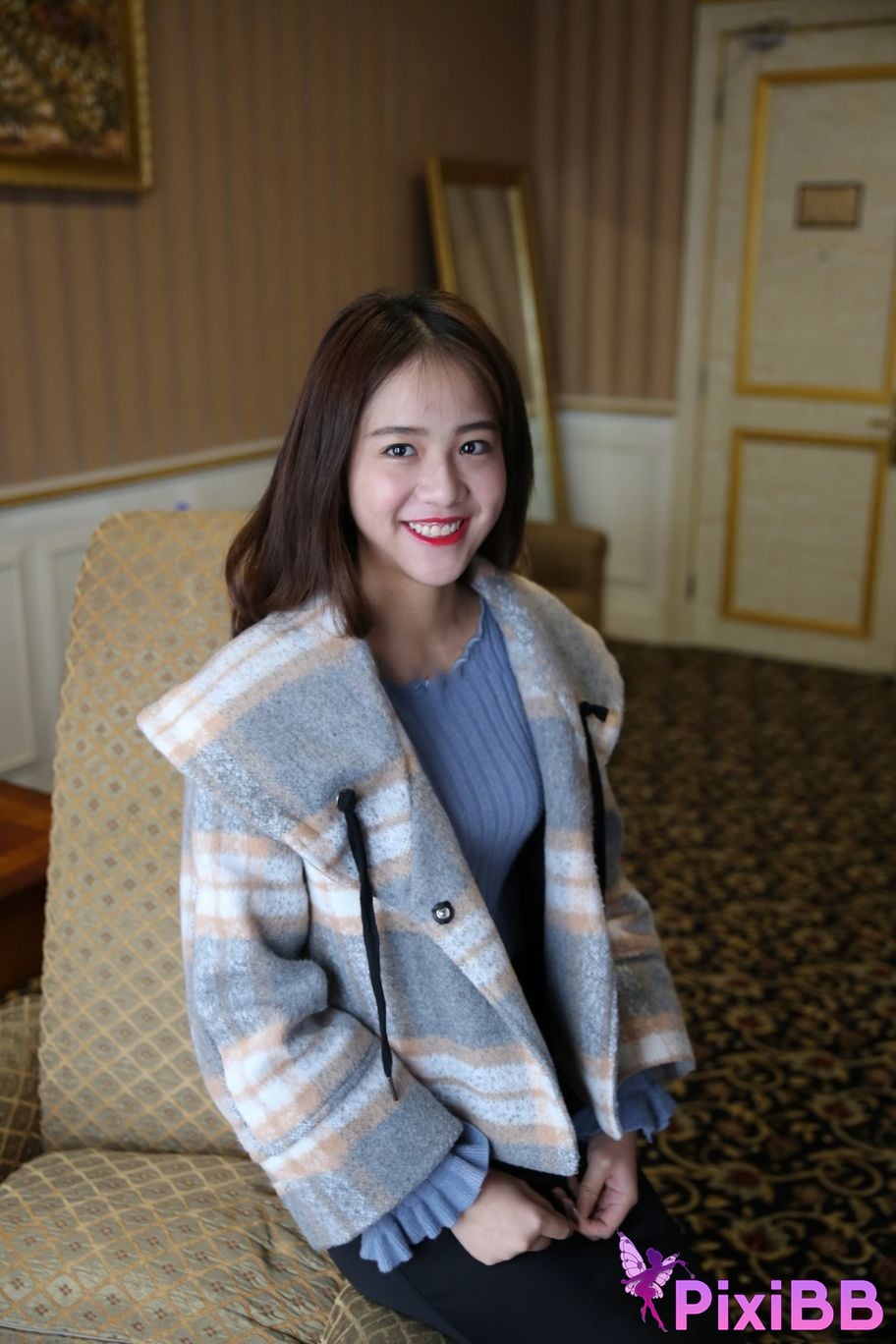 Private Photoshoot Luoxi Sweet long legged soft girl Full scale private shooting PixiBB.COM 001