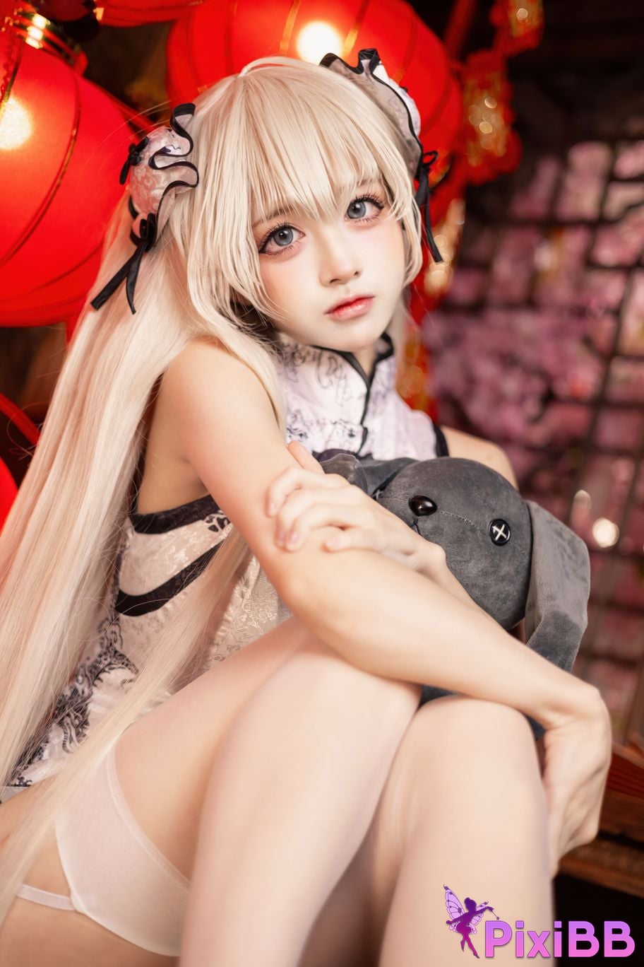 Cosplayer Chong Tian Lin Hua Rinka Kasugano Yuu cheongsam PixiBB.COM 016