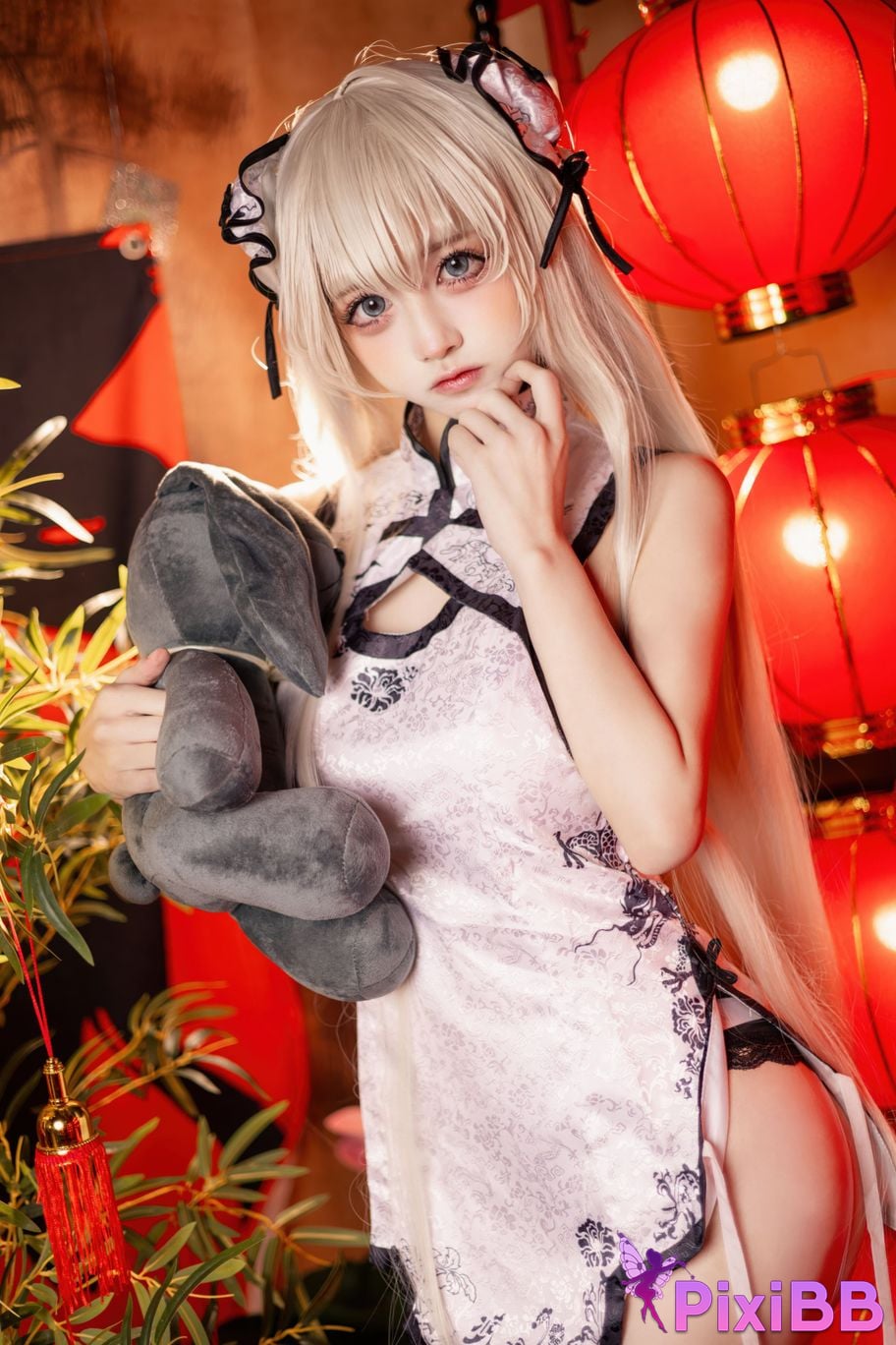Cosplayer Chong Tian Lin Hua Rinka Kasugano Yuu cheongsam PixiBB.COM 021