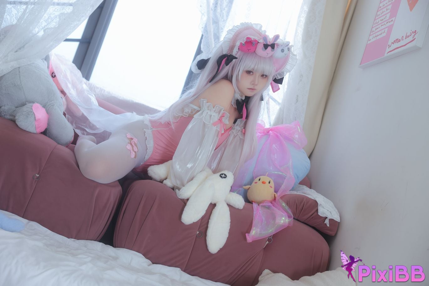 Cosplay G44 wont get hurt Azur Blue Halford PixiBB.COM 011