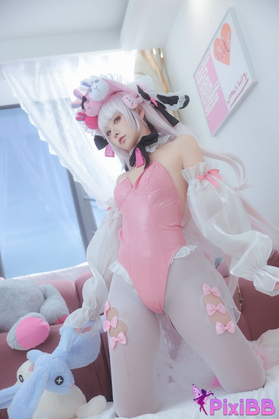 Cosplay G44 wont get hurt Azur Blue Halford PixiBB.COM 024