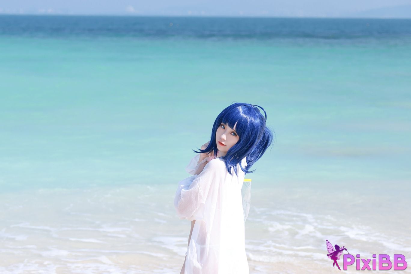 Cosplay G44 wont get hurt Hachina Miankai Swimsuit PixiBB.COM 002