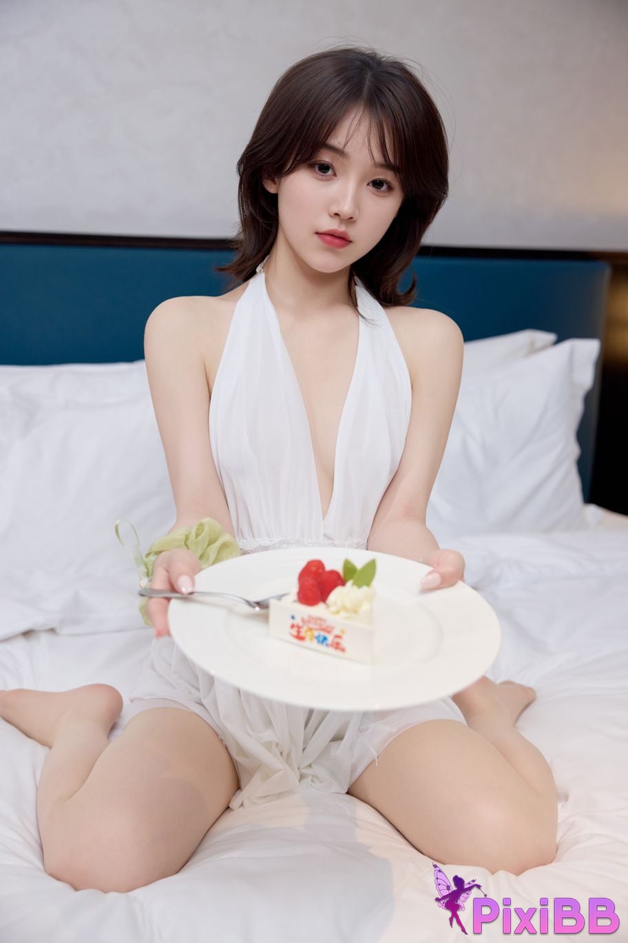 XR Uncensored juice R18 XIUREN model Ta De Bai Se Duan Qun PixiBB.COM 022