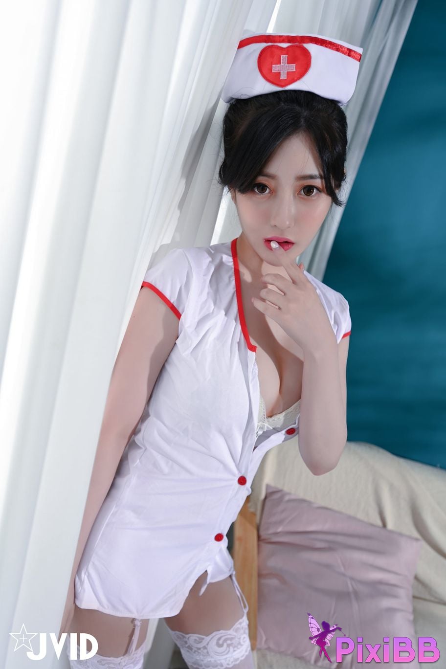JVID Li Nai Jiang Da Wan Yi Miao Shi Bu Fa Shao Suan Tong Xiao Hu Quan Xin Pei Ban Zhao Gu Ni Huan Mei Lun Dao Chao Gan Guan Xi Jiao Kai Gei Zai Shen Bao Zhu Ru Bai Se Zhi 078