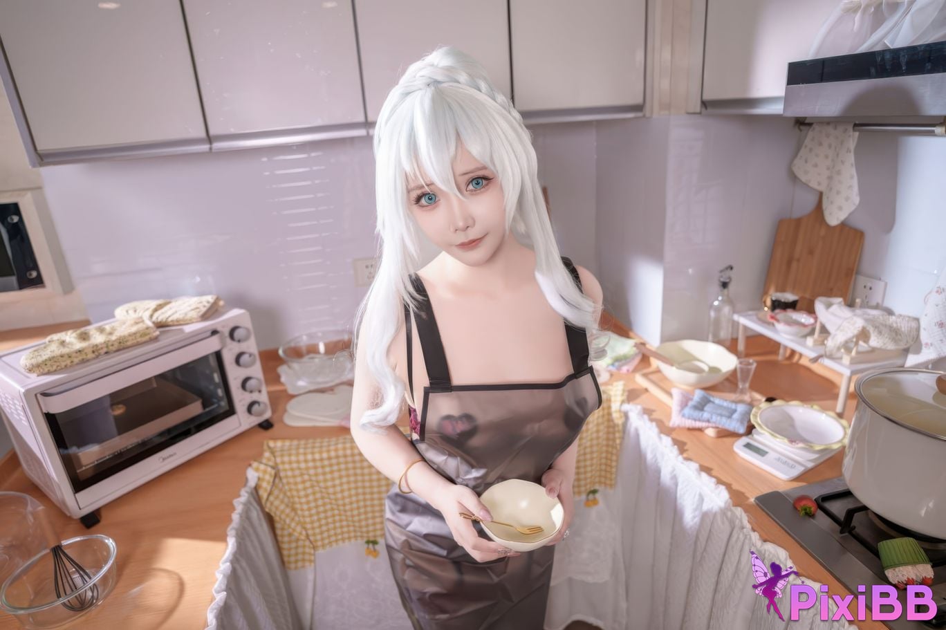 Cosplayer Take Mozi away aa Snow Lady Cook PixiBB.COM 007
