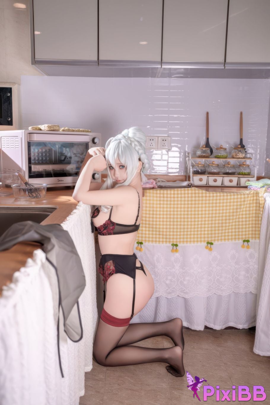 Cosplayer Take Mozi away aa Snow Lady Cook PixiBB.COM 052