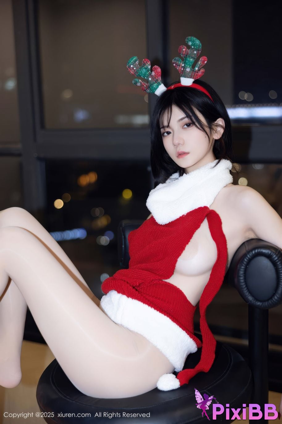 XIUREN No.11158 Ling Qiqi PixiBB.COM 043