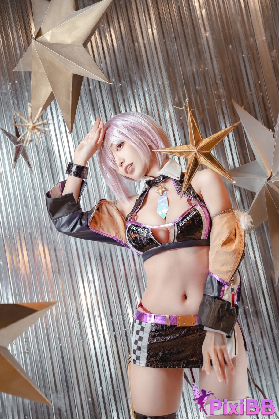 Cosplayer cut Celia FGO Matthew Racing Suit PixiBB.COM 008