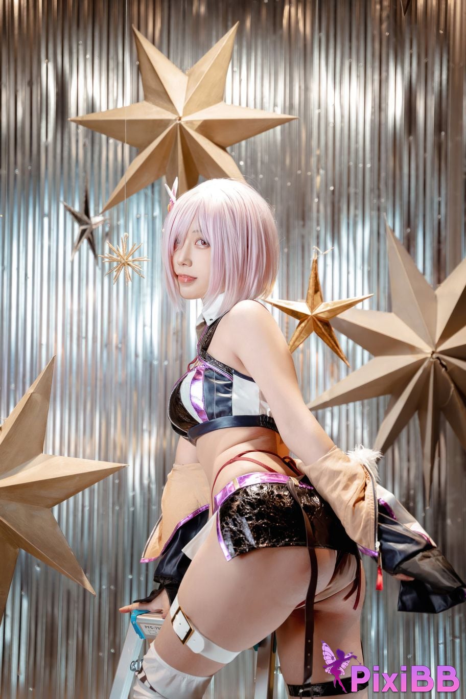 Cosplayer cut Celia FGO Matthew Racing Suit PixiBB.COM 019