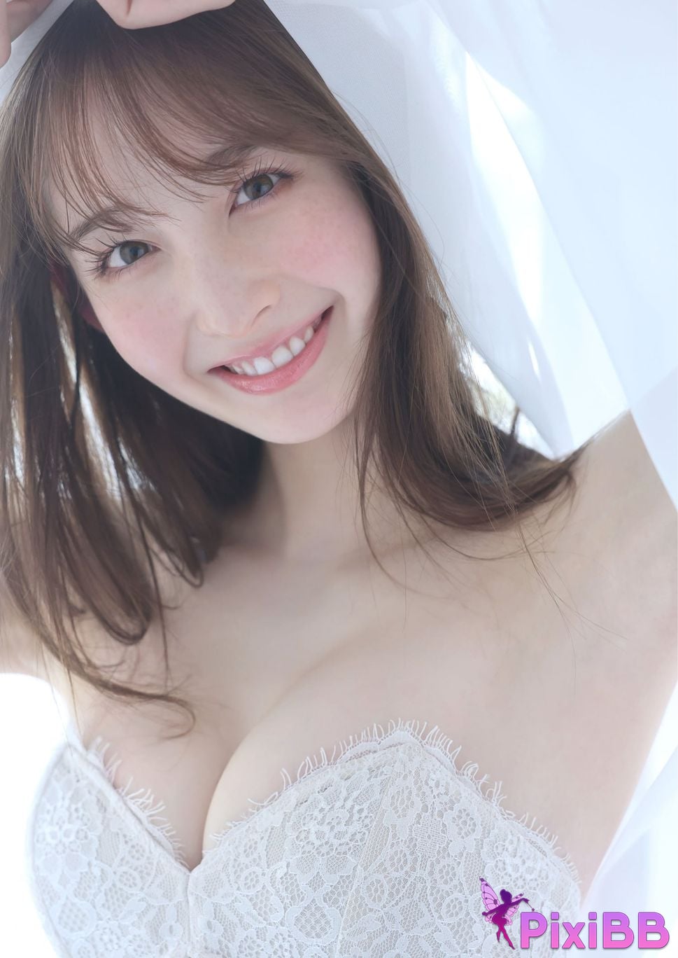 Japanese Idol Cecile Nana Cecil Digital only YJ PHOTO BOOK photo collection pale faintly PixiBB.COM 014