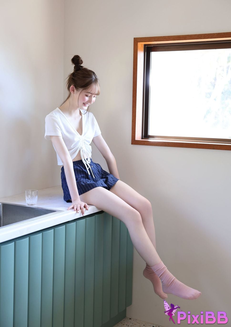 Japanese Idol Cecile Nana Cecil Digital only YJ PHOTO BOOK photo collection pale faintly PixiBB.COM 015