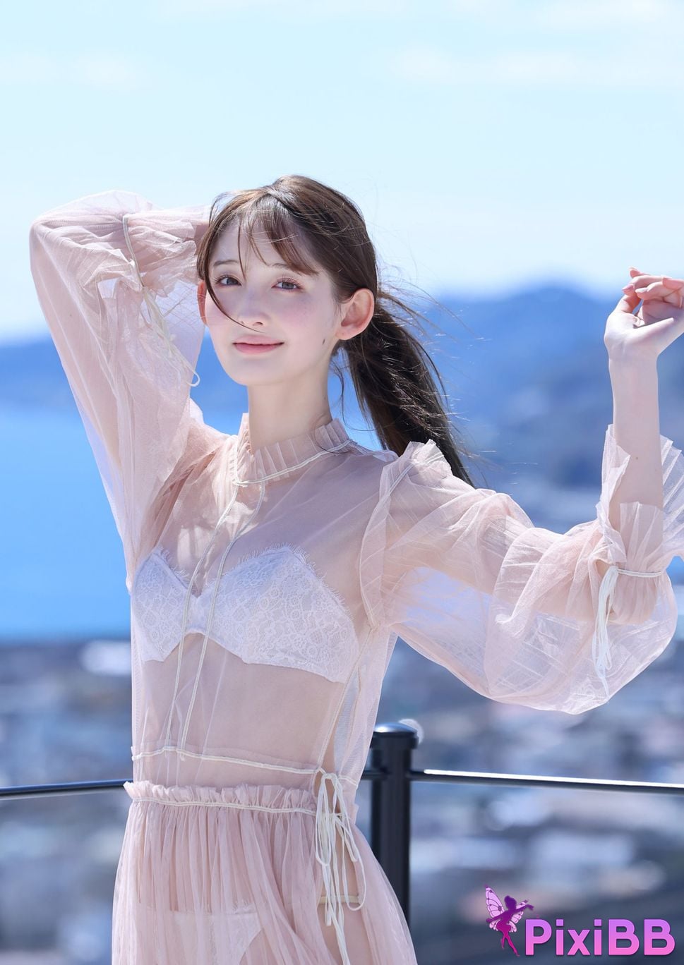 Japanese Idol Cecile Nana Cecil Digital only YJ PHOTO BOOK photo collection pale faintly PixiBB.COM 050