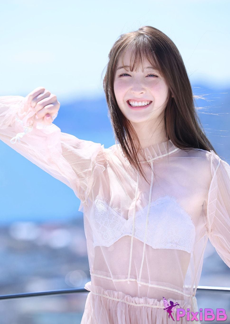 Japanese Idol Cecile Nana Cecil Digital only YJ PHOTO BOOK photo collection pale faintly PixiBB.COM 052