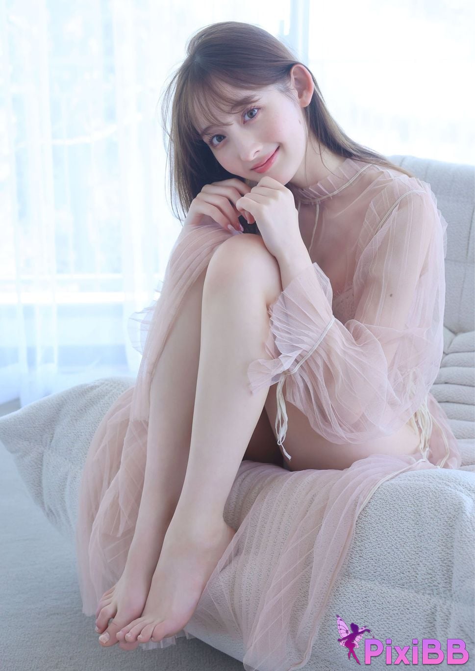 Japanese Idol Cecile Nana Cecil Digital only YJ PHOTO BOOK photo collection pale faintly PixiBB.COM 053